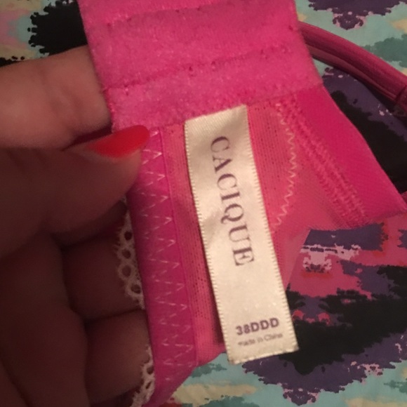 Cacique hot pink bra from Lane Bryant - Picture 2 of 4